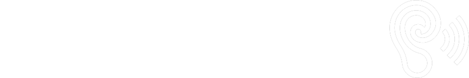 מדריך שמיעה — לוגו לרקע כהה